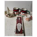Snowman Mugs, Santa Small Mug,  China Christmas