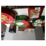 Assorted Christmas Canisters