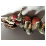 Decorative Stuffed Mallard Ducks