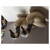 Decorative Stuffed Canadian Geese