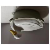 Green Carbone/hall Duck Casserole Dish