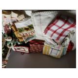 Assorted Kitchen Towels & Pot Holders