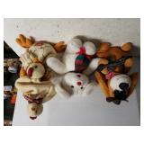 Stuffed Guitar Dog, White Bear, Chicken