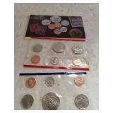 US Mint 1990 Uncirculated Coin Set