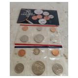 US Mint 1989 Uncirculated Coin Set