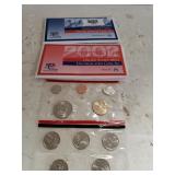 US Mint 2002 Uncirculated Coin Set