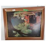 Country Blacksmith Painting