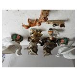 Owl, Dove Figures & More