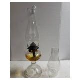 Kerosene Lamp & Globe