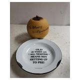 Memory Candle & Decorative Dish