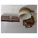 Wood Preston School Decoration, Coasters,  Mug