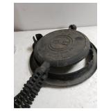 Vintage Cast Iron Waffle Maker
