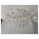 Assorted Glass Stemware & More