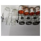 Mason Jar Candle Holders,  Pumpkin Tea Candle