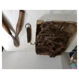 Animal Traps, Vintage Hanging Scale, Hedge Shears