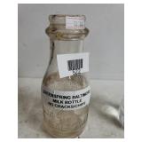 Greenspring Dairy Milk Bottle