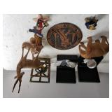 Silver Like Pocket Watches,  Assorted Figures &