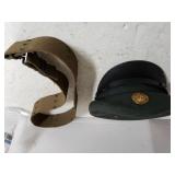 Army Service Cap & Belt
