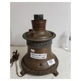 Brass Miller Footed Lamp