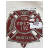 Church Creek Fire Co Emblem