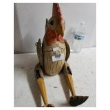 Wooden Chicken Display