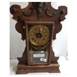 8 Day Clock Key & Pendulum Mantel Clock