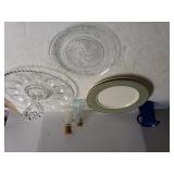 Green Plates, Deviled Egg Plate & More Glass