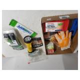 Flashlight,  Batteries, Tacks & More