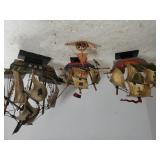 Nina, Pinta, & Santa Maria Wooden Ship Model,