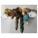 Assorted Avon Decorative Bottles, Candle Holder