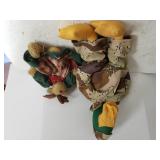 Army Dressed Stuffed Duck & Stuffed Deer