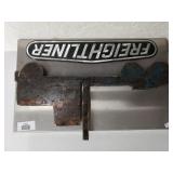 Freightliner Metal Sign