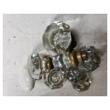 Glass Door Knobs & White One