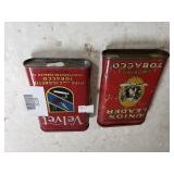 Union Leader & Velvet Vintage Tobacco Containers