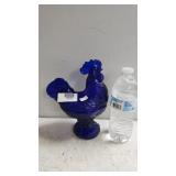 Blue Glass Chicken Dish