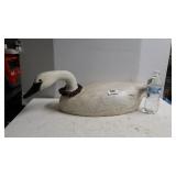 Laying Swan Decoy