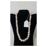 Carved Handmade Natural Stone Necklace