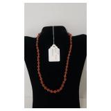 Vintage Faceted Garnet Necklace