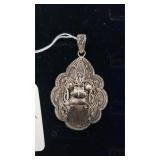 Antique Pendant - Tested Sterling