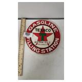 Texaco Gasoline Cast Iron Sign