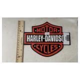 Cast Iron Harley Davidson Motorcycles Sign
