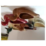 Assorted Glass Flower Vases