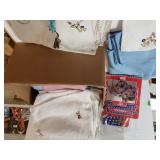 Assorted Tablecloths, Placemats