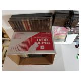 Assorted Cassettes,  CDs, GE Clock Radio & More