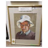 Original Pastel Portrait "In Memory Of Bud