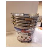 (7) Coors Light NHL Ice Buckets