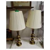 (2) Side Table Lamps