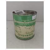 Tidewater Seafood Inc. Oyster Can