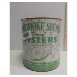 Pocomoke Sound Brand Oysters Can