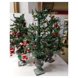Decorative Lighted Christmas Trees(3)